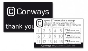 Conways Loyalty Card